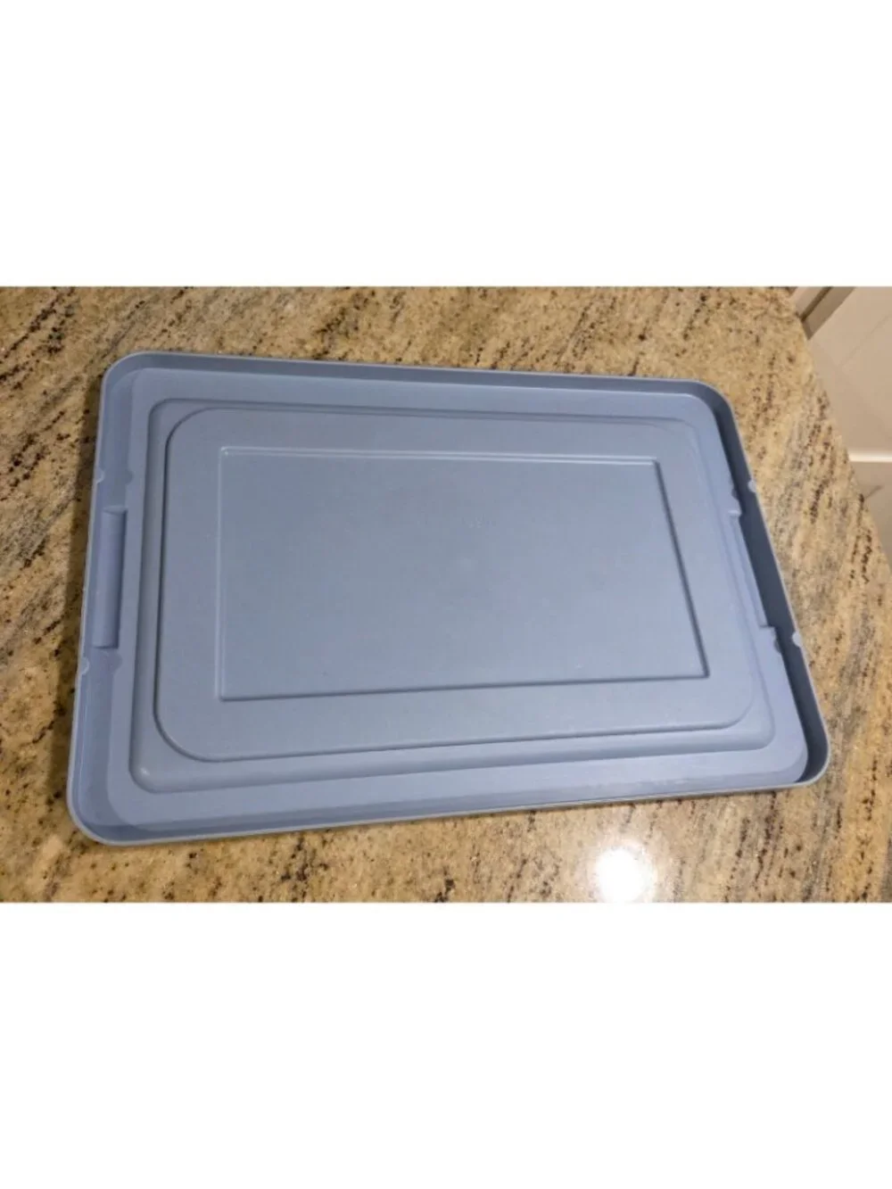 Vintage Rubbermaid STORAGE BOX LID ONLY 0136 (Match 0135) BLUE Lid 16 x 11.